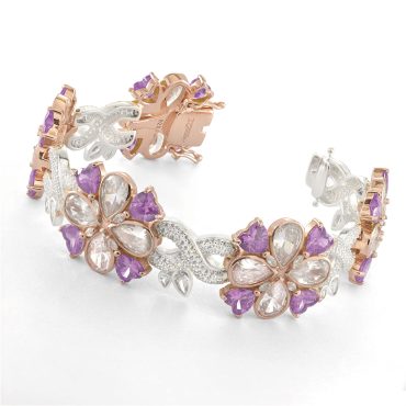 Bracelets Lucky Purple X